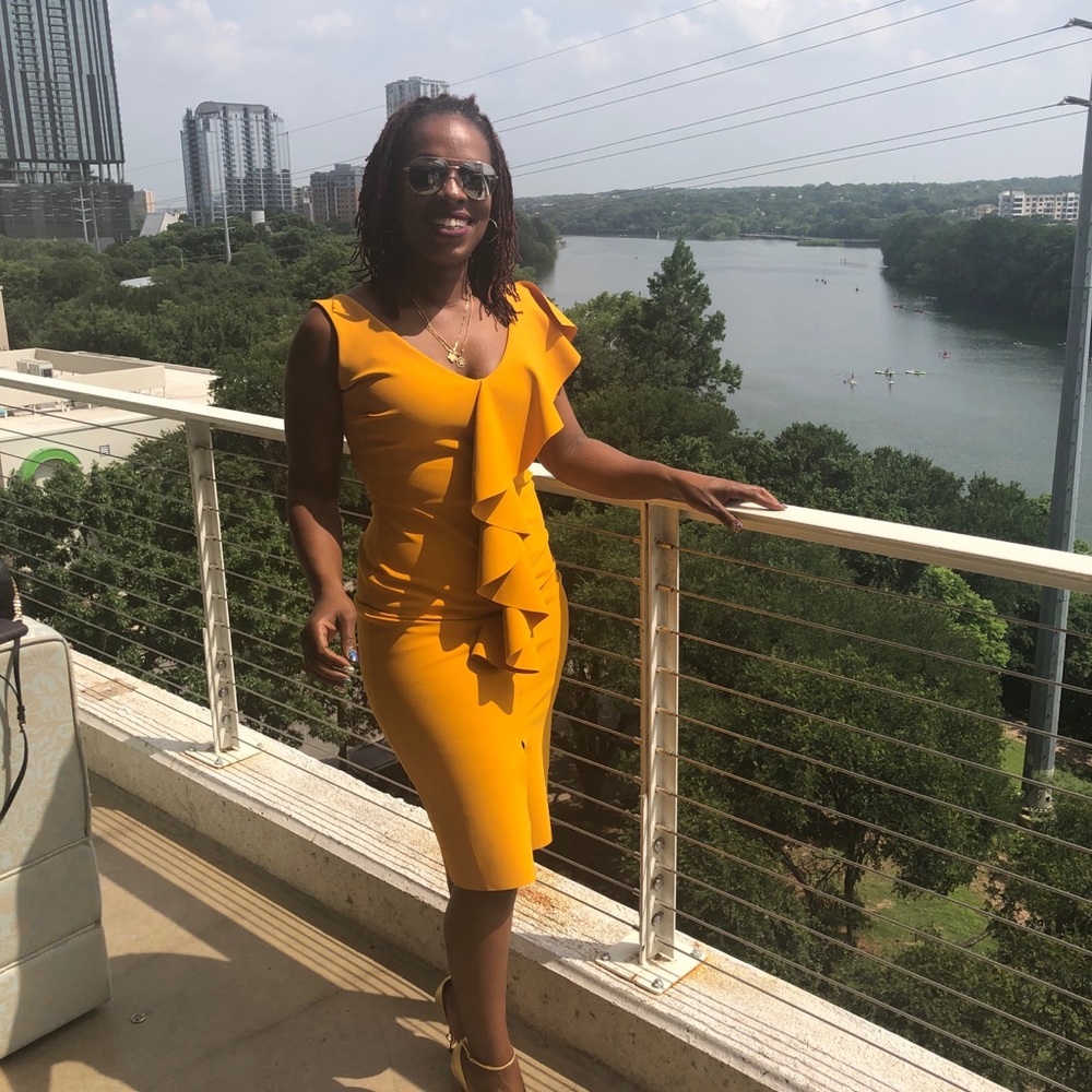 Marigold dress by Chiara Boni